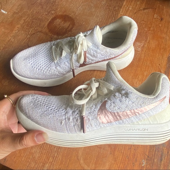 Nike Shoes - White Lunar Epic Flyknit Low 2